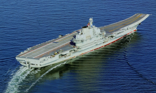 Chinas First Aircraft Carrier Liaoning To Join Navy Drills 