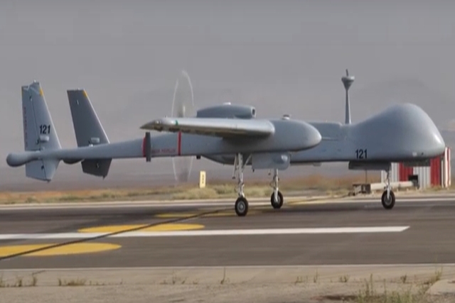 Heron TP UAV for Germany Completes First FLight