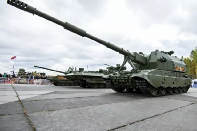 Russia Produces First Of Koalitsiya-sv Self-propelled Howitzers