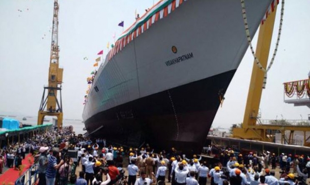 Fire In India's Under-construction Guided Missile Destroyer Claims One ...