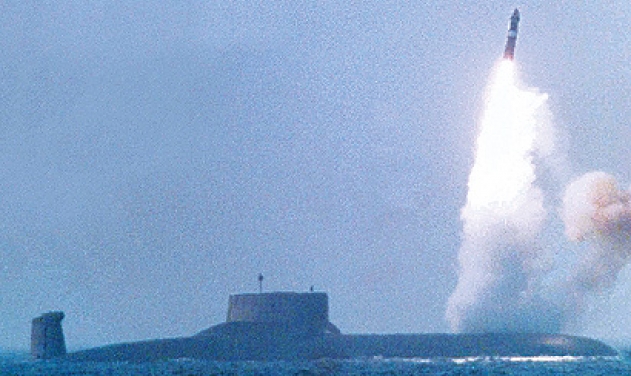 Russian Nuclear Submarine Test Fires Two Bulava Missiles