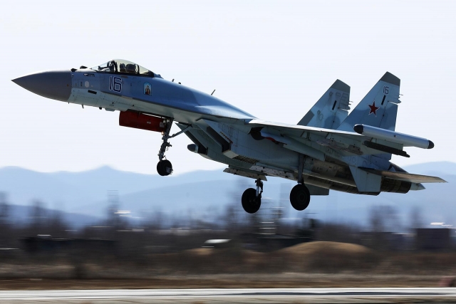 Russian Su-35 Jet To Take Part In Turkish Airshow