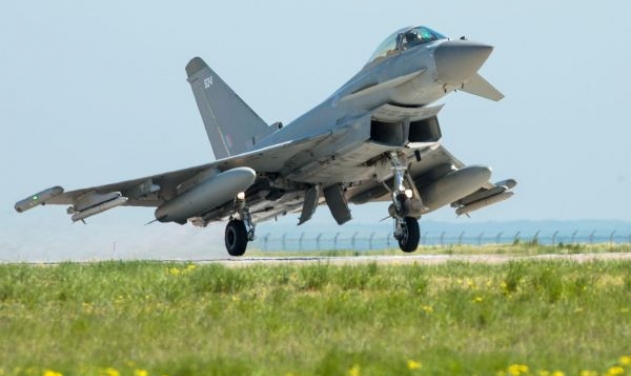 British Typhoon Aircraft Scrambled To Intercept Russian Bomber Over ...