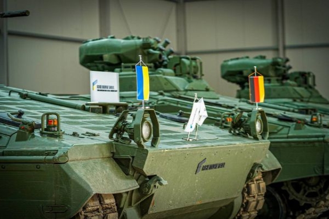 Rheinmetall Opens Leopard Tanks, Marder IFV Repair Facility in Ukraine